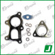 Turbocharger kit gaskets for HYUNDAI | 715843-0001, 715843-5001S